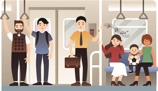 打造“静音车厢” 再也不用“被迫听歌”了 上海地铁1日起禁止手机外放声音